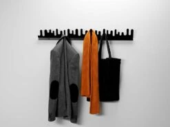 Design House Stockholm Wave Hanger 2 Pcs, Black -Maze Furni Shop design house stockholm wave hanger 2 pcs 2 1