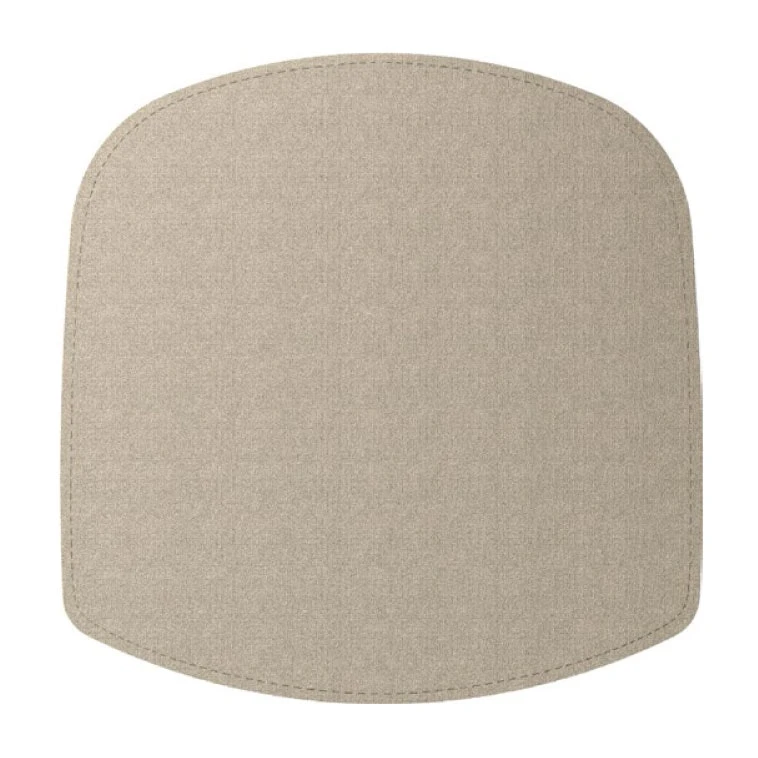 Design House Stockholm Wick Felt Chair Cushion, Beige 1 Design House Stockholm Wick Felt Chair Cushion, Beige