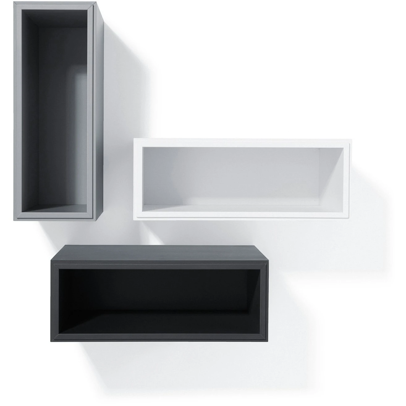 Edge Air Bedside Table, White 2 Edge Air Bedside Table, White - Image 2