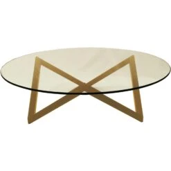 Sirius Coffee Table Oiled Oak Ø120x38