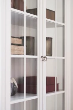 Stockholm 2.0 Display Cabinet 99x37x201, Whitewash -Maze Furni Shop englesson stockholm 20 cabinets 99x37x201 11