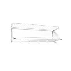 Classic 650 Hat Rack 90 Cm, White/Chrome