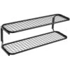 Classic 650 Shoe Rack Double Black / Chrome, 80 Cm