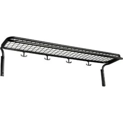 Classic 651 Hat Rack Simple Black / Black, 120 Cm