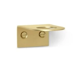 Ferm LIVING Basho Wall Hanger, Brass -Maze Furni Shop ferm living basho wall hanger brass 1