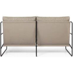 Ferm LIVING Desert Dolce Sofa Dark Sand / Black, 2-Seater 10 Ferm LIVING Desert Dolce Sofa Dark Sand / Black, 2-Seater -Maze Furni Shop ferm living desert dolce sofa black dark sand 4