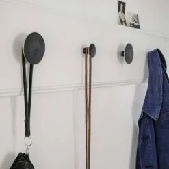 Ferm Living Hook L, Black/Brass -Maze Furni Shop ferm living ferm living hook l black brass 2