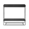 Ferm LIVING Plant Box Flower Shelf, Black