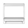 Ferm LIVING Plant Box Flower Shelf, Light Grey