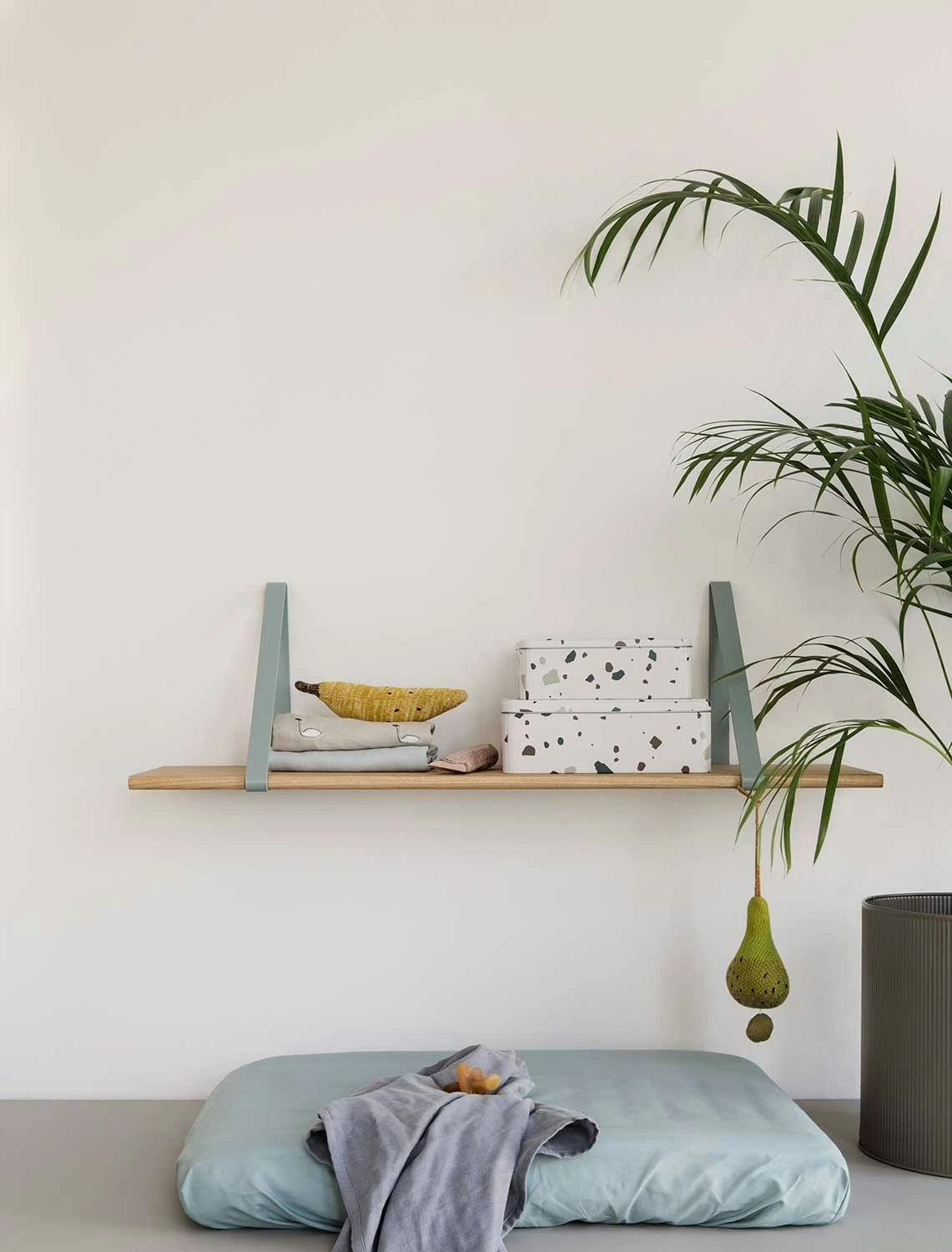 Ferm LIVING Shelf 85x24cm, Oiled Oak 2 Ferm LIVING Shelf 85x24cm, Oiled Oak - Image 2