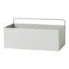 Ferm LIVING Wall Box Regtangle, Light Grey