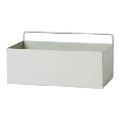 Ferm LIVING Wall Box Regtangle, Light Grey