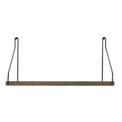 Frama Dark Shelf D20 W40, Brackets In Black