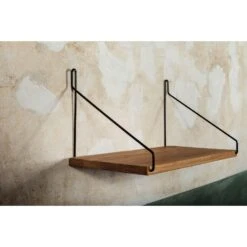 Frama Shelf 40 Shelf Natural Oak, Black -Maze Furni Shop frama shelf 40 shelf natural oak black 3