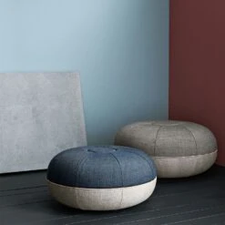 Fritz Hansen Pouf Large, Concrete -Maze Furni Shop fritz hansen pouf large 1