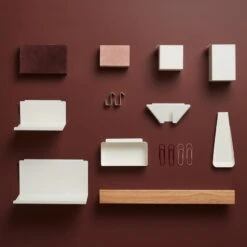 GEJST Flex Hooks 2-pack For Magnetic Shelf, White 11 GEJST Flex Hooks 2-pack For Magnetic Shelf, White -Maze Furni Shop gejst flex hooks 2 pack for magnetic shelf 6