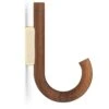 GEJST Hook, Walnut / Brass