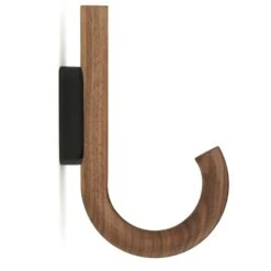 GEJST Hook, Walnut / Black