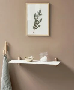GEJST Nivo Wall Shelf G, Light Oak / White -Maze Furni Shop gejst nivo wall shelf g 13