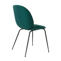 Gubi Beetle Dining Chair, Black, PG2, Li.Bouclé 001 -Maze Furni Shop gubi beetle dining chair legs black pg2 1