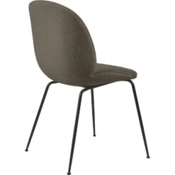Gubi Beetle Dining Chair, Black, PG2, Li.Bouclé 004 -Maze Furni Shop gubi beetle dining chair legs black pg2 17