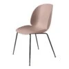 Gubi Beetle Dining Chair Un-upholstered, Conic Base Black, Sweet Pink