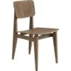 Gubi C-Chair Chair, Veneer / Oiled Walnut