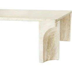Gubi Doric Coffee Table Neutral White, 80x140 Cm -Maze Furni Shop gubi doric coffee table 80x140 cm neutral white 2