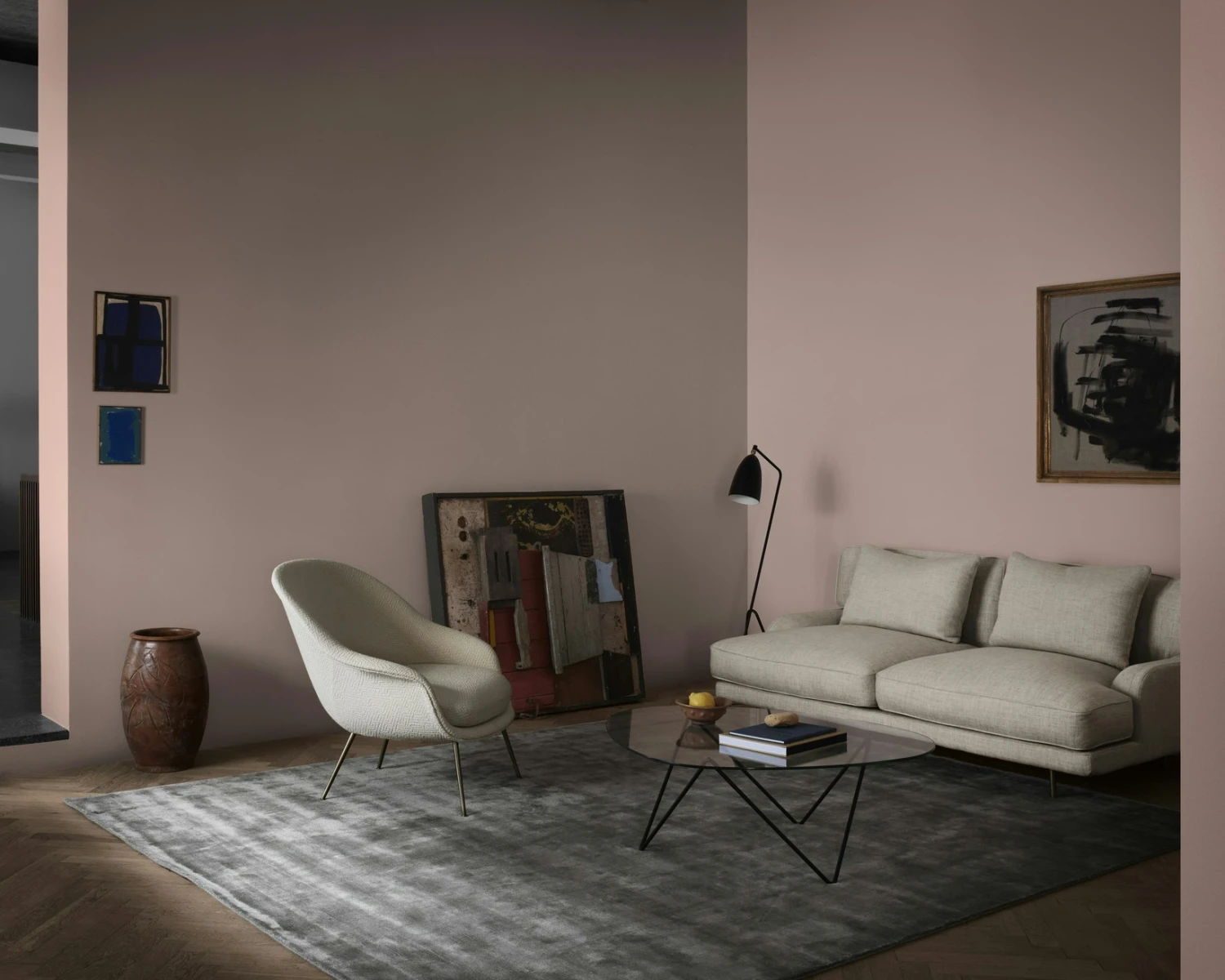 Gubi Pedrera Coffee Table, Black Semi Matte 2 Gubi Pedrera Coffee Table, Black Semi Matte - Image 2