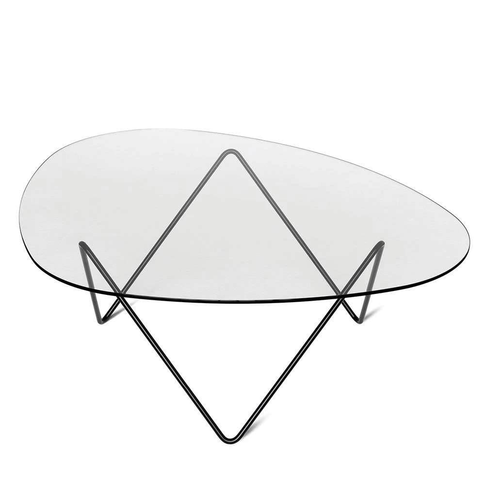 Gubi Pedrera Coffee Table, Black Semi Matte 1 Gubi Pedrera Coffee Table, Black Semi Matte