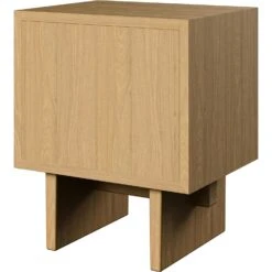 Gubi Private Side Table 50x40x60 Cm, Light Stained Oak -Maze Furni Shop gubi private side table 50x40x60 cm 9