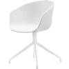 Hay AAC 20 Chair, Swivel Base White / White