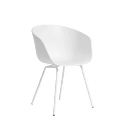 Hay AAC 26 Chair, White Base / White