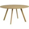 Hay CPH 25 Table Ø140x74 Cm, Water-based Lacquered Oak