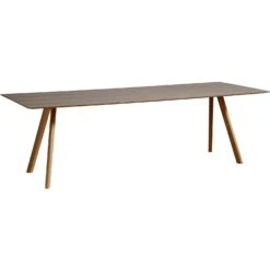 Hay CPH 30 Table 90x250x74 Cm, Waterbased Lacquered Walnut
