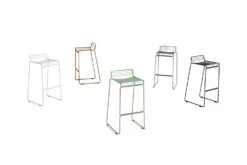 Hay Hee Bar Stool High, White -Maze Furni Shop hay hee bar stool high 2
