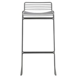 Hay Hee Bar Stool Low, Asphalt Grey