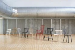 Hay J104 Chair Water-based Lacquer, White -Maze Furni Shop hay j104 chair 12