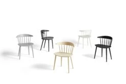 Hay J104 Chair Water-based Lacquer, Black -Maze Furni Shop hay j104 chair 8
