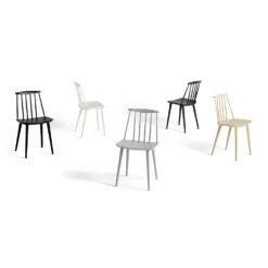 Hay J77 Chair Water-based Lacquer, White -Maze Furni Shop hay j77 chair 5