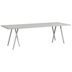 Hay Loop Stand Table 160 Cm, Grey