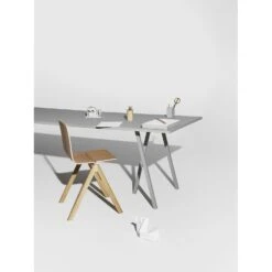 Hay Loop Stand Table 250 Cm, Linoleum / Grey -Maze Furni Shop hay loop stand table 250 cm 9