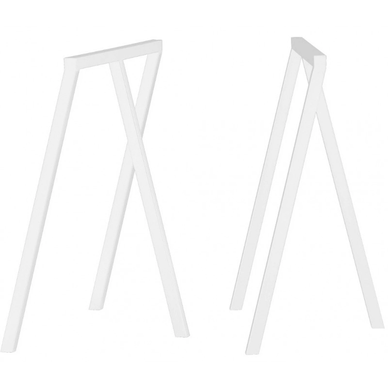 Hay Loop Stand Trestle 2-pack, White 1 Hay Loop Stand Trestle 2-pack, White