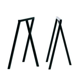 Hay Loop Stand Trestle 2-pack, Black