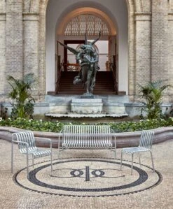 Hay Palissade Chair, Hot Galvanized -Maze Furni Shop hay palissade chair 16