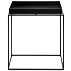 Hay Tray Table 40x40 Cm, Black