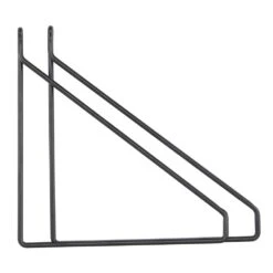 House Doctor Apart Wall Bracket 2 Pcs, Black