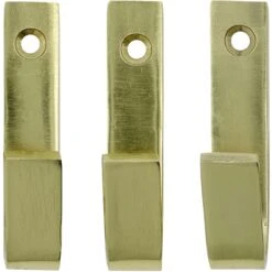 House Doctor Bath Hooks 7 Cm 3-pack, Gold