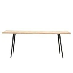 House Doctor Club Dining Table 80x200 Cm, Light Wood