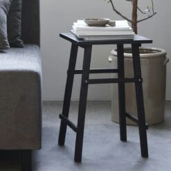 House Doctor Laddi Side Table 32x50 Cm, Black -Maze Furni Shop house doctor laddi side table 32x50 cm 6